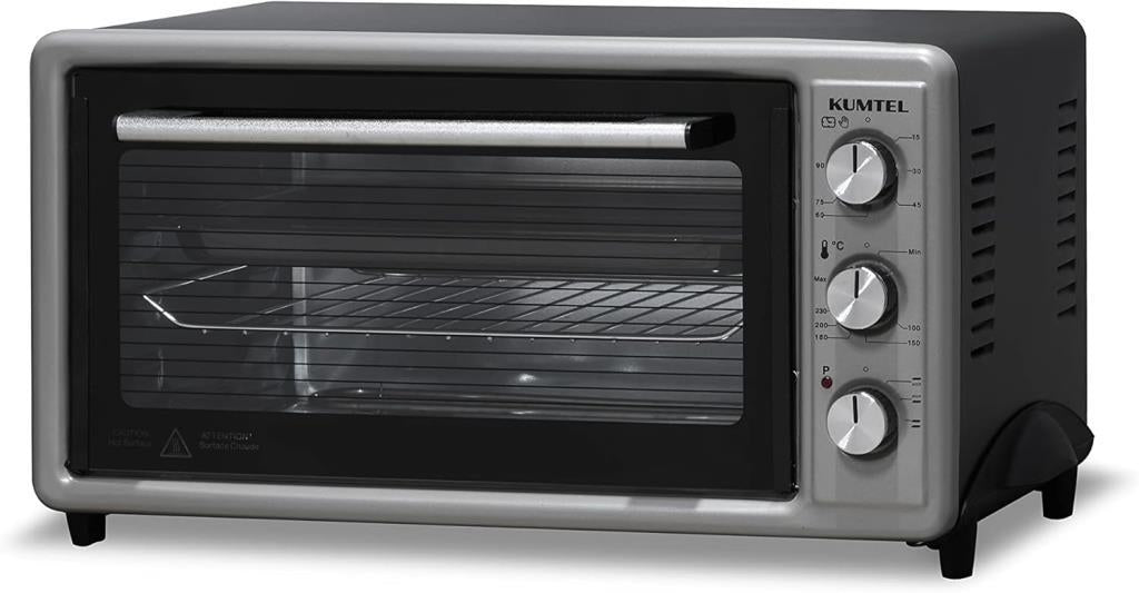 Kumtel LX-3520 Siyah 40 lt Mini Fırın Teşhir
