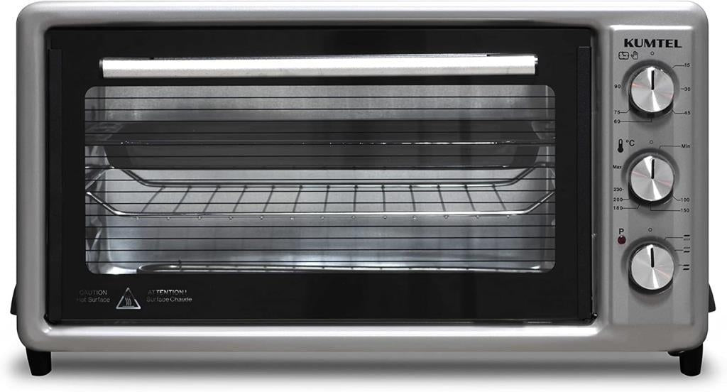 Kumtel LX-3520 Siyah 40 lt Mini Fırın Teşhir