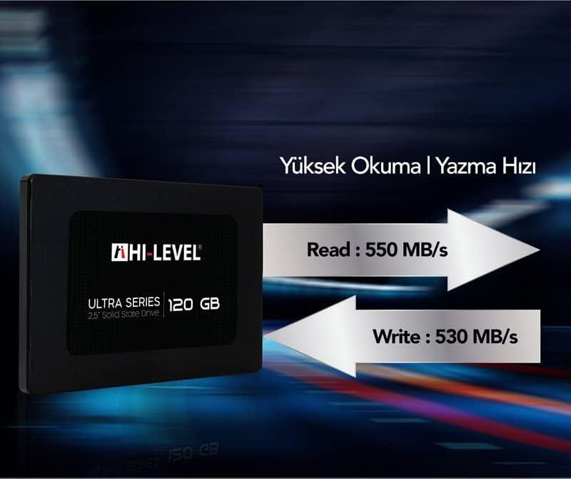 Hi-Level Ultra HLV-SSD30ULT/120G SATA 3.0 2.5" 120 GB SSD Outlet