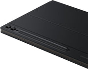 Samsung Galaxy Tab S9 Plus Mousepadli Klavyeli Kapaklı Kılıf - Siyah - Outlet