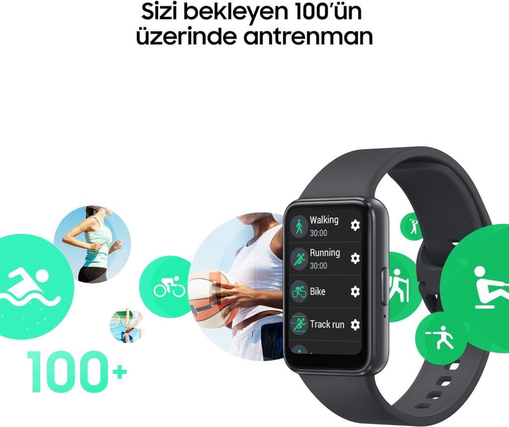 Samsung Galaxy Fit 3 Gri Akıllı Bileklik - Outlet