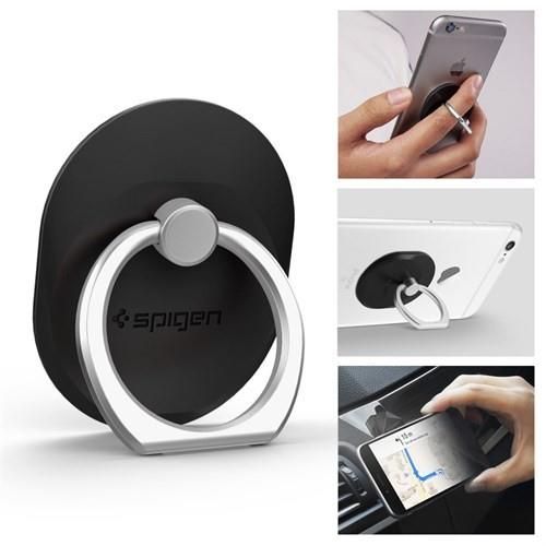 Spigen Style Ring Selfie Ring / Car Holder / Stand Black - SGP11845 Outlet