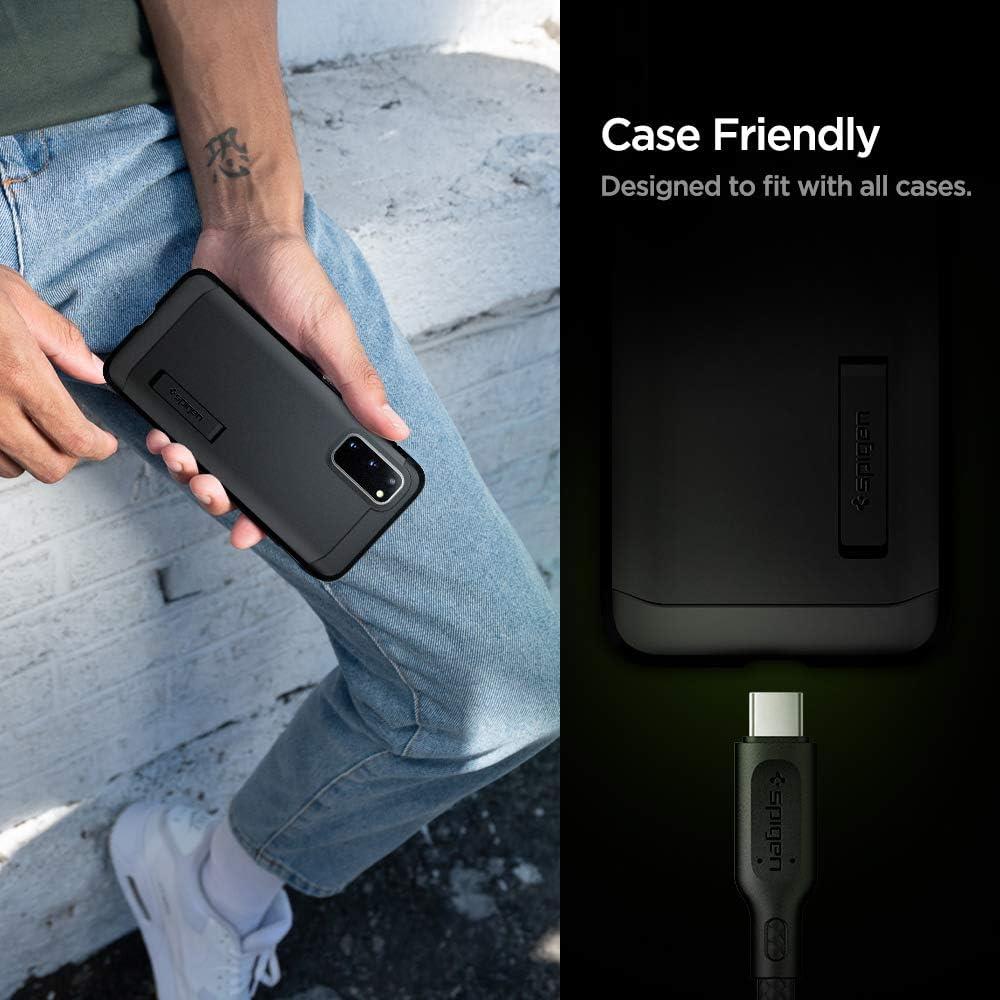 Spigen DuraSync 1 m Type-C to Type-C 100 W Hızlı Şarj Kablosu Siyah Outlet
