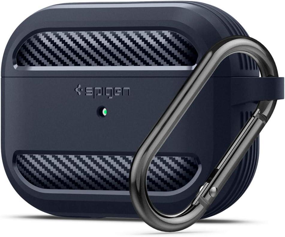 AirPods Pro Kulaklık Kılıf, Spigen Rugged Armor Charcoal Gray Outlet