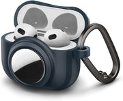 AirPods Pro / AirTag ile Uyumlu Kılıf, Spigen Tag Armor Duo Metal Slate