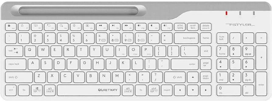 A4 Tech Fstyler FBK25 Beyaz Q Kablosuz Klavye Outlet