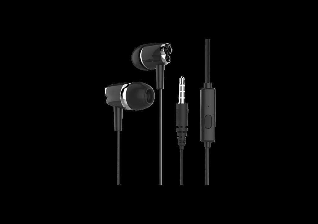Syrox K17 Stereo Kulakiçi Kulaklık, Siyah, Standart Teşhir