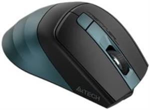 A4 TECH FB35C Bluetooth+2.4GHz Nano Optical 2400DPI Rechargeable Wireless Mouse (Green/Grey)