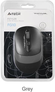 A4 Tech FG10 Gri Optik Kablosuz Mouse - Outlet