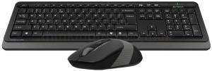 A4 Tech FG1010 Siyah-Gri Q Kablosuz Klavye Mouse Seti Teşhir