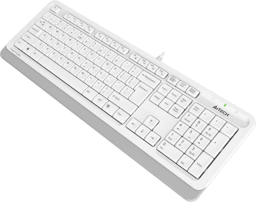 A4 Tech Fstyler FK10 Beyaz Q Kablolu Klavye - Teşhir