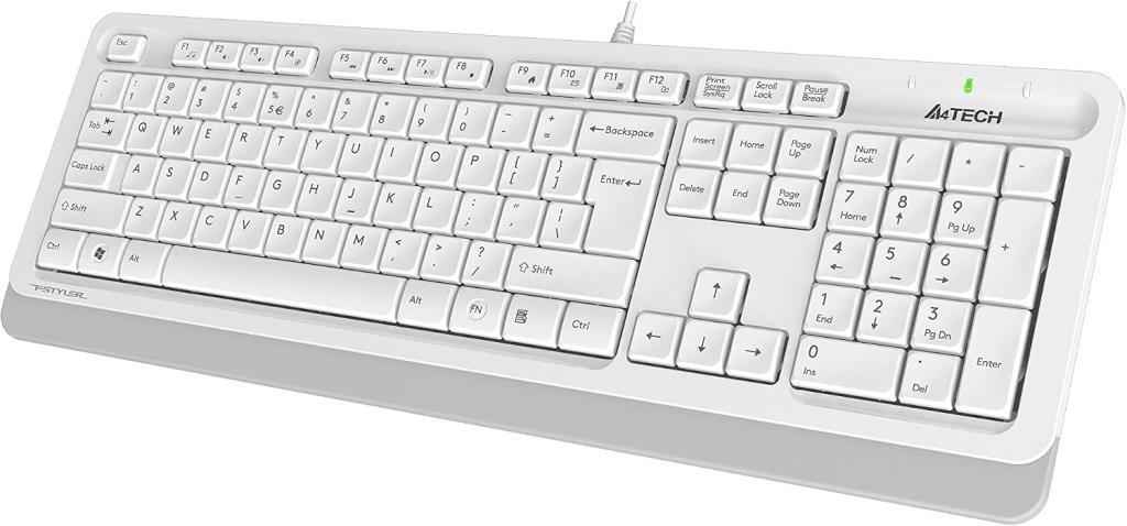 A4 Tech Fstyler FK10 Beyaz Q Kablolu Klavye - Teşhir