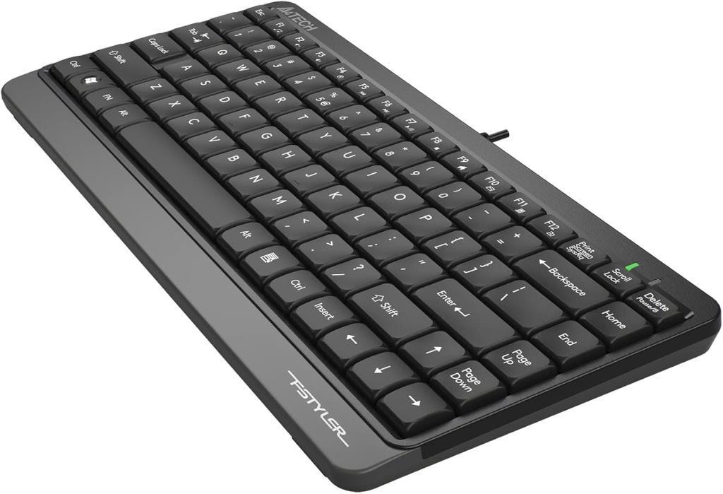 A4 Tech Fstyler FK11 Gri TKL Q Kablolu Klavye Teşhir