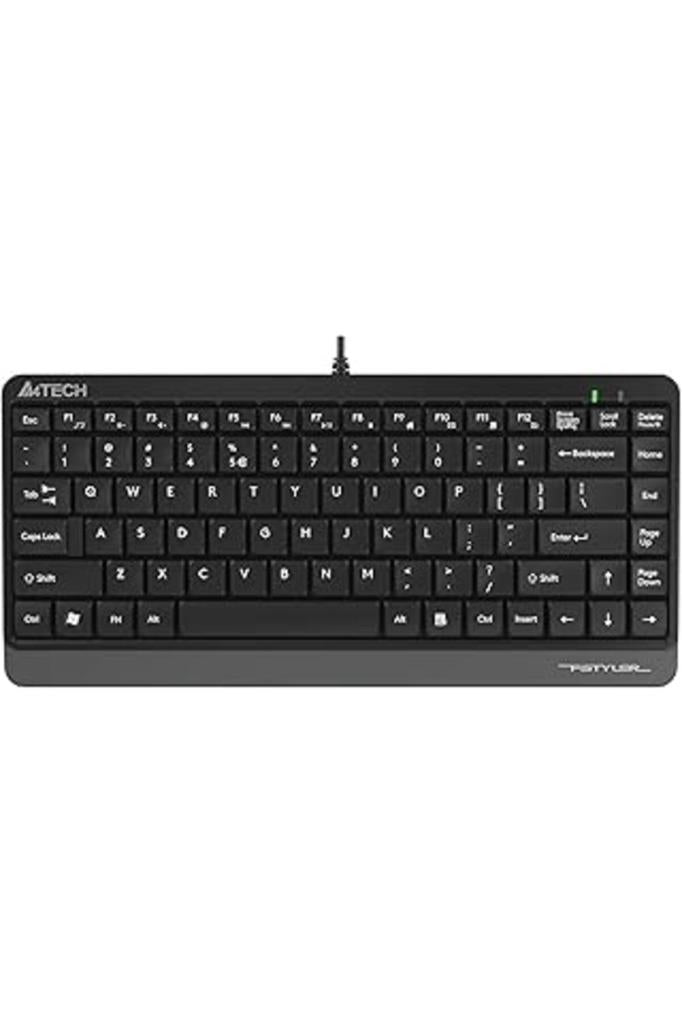 A4 Tech Fstyler FK11 Gri TKL Q Kablolu Klavye Outlet