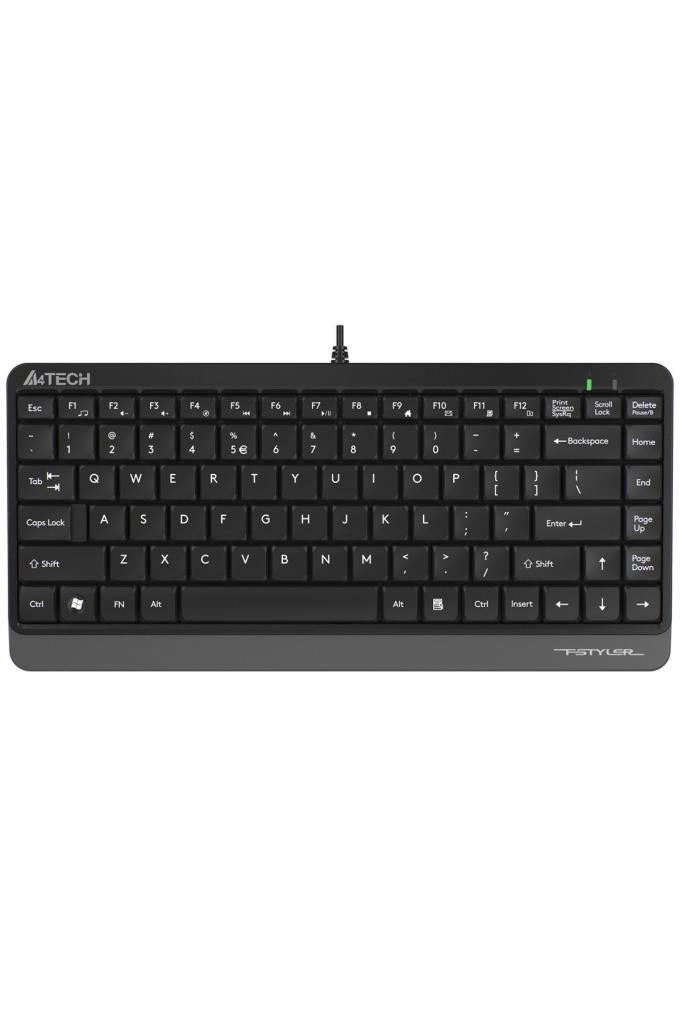 A4 Tech Fstyler FK11 Gri TKL Q Kablolu Klavye