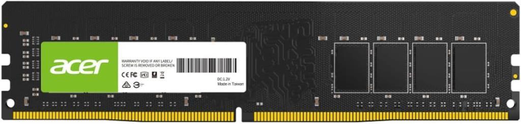 Acer UD100 16GB DDR4 3200MHz CL22 288-pin 1.2 V UDIMM ذاكرة وصول عشوائي لسطح المكتب