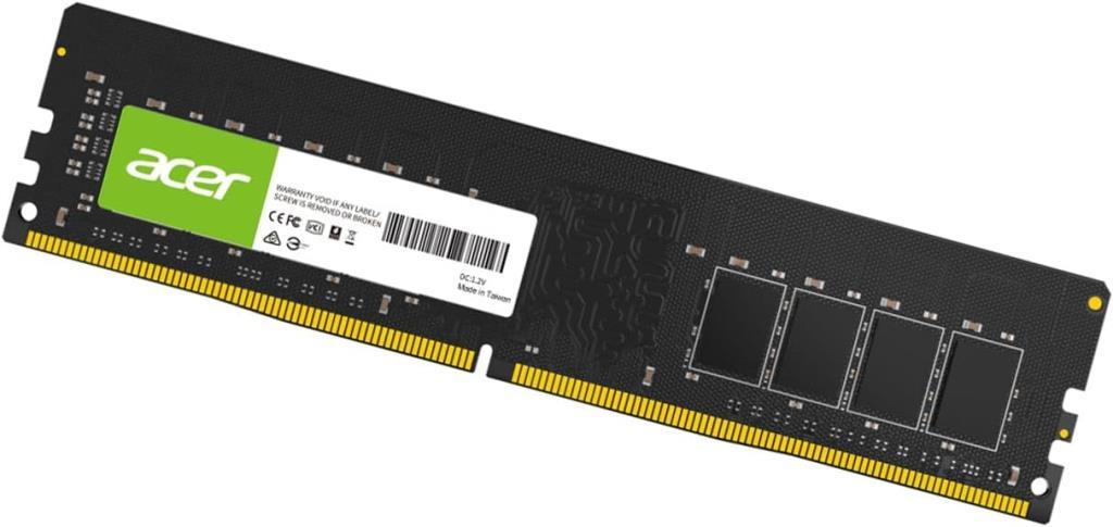Acer UD100 16GB DDR4 3200MHz CL22 288-pin 1.2 V UDIMM ذاكرة وصول عشوائي لسطح المكتب