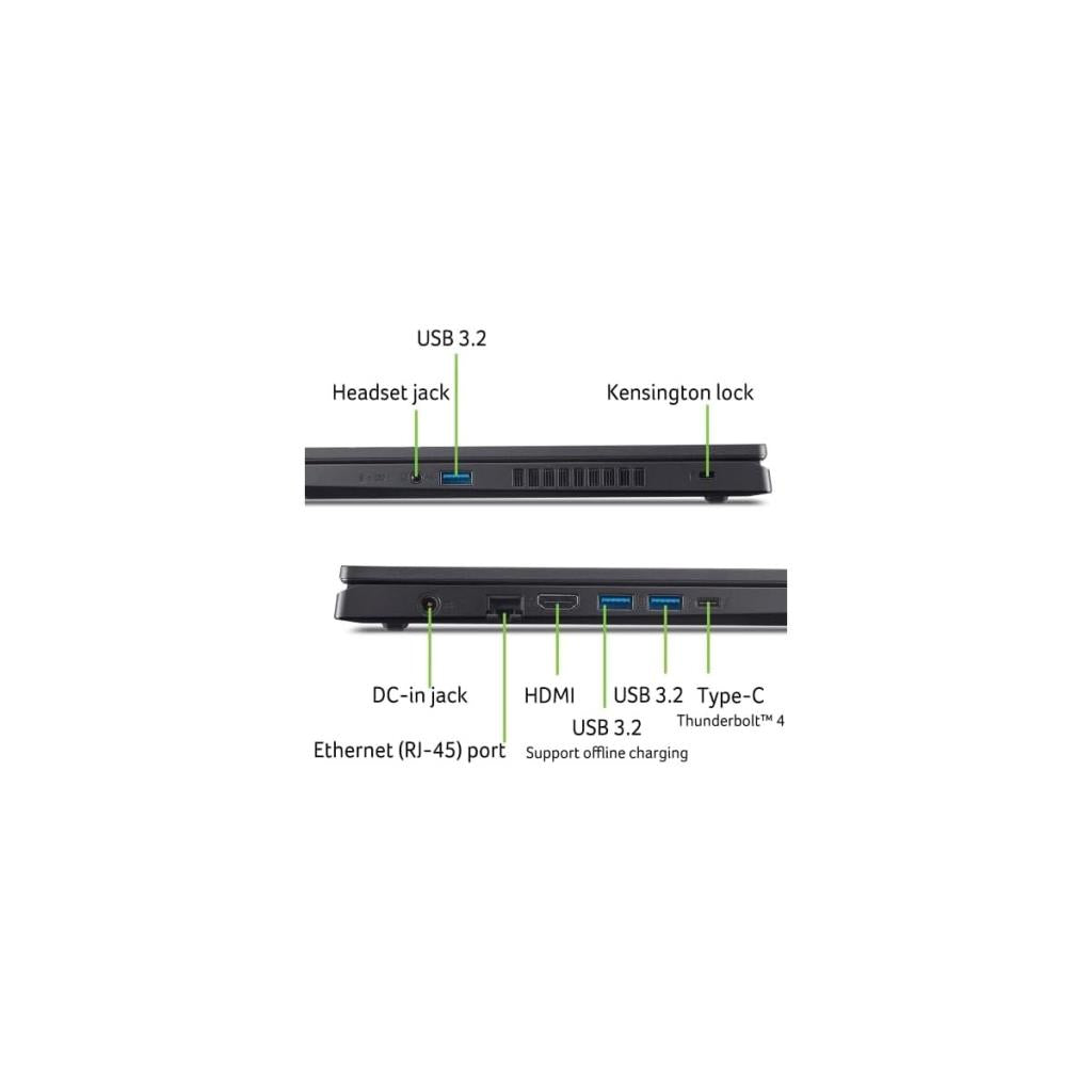 Acer Nitro V 15 ANV15-51-72UK NH.QNBEY.002 i7-13620H 16 GB 512 GB SSD RTX4050 15.6" Full HD Gaming Laptop