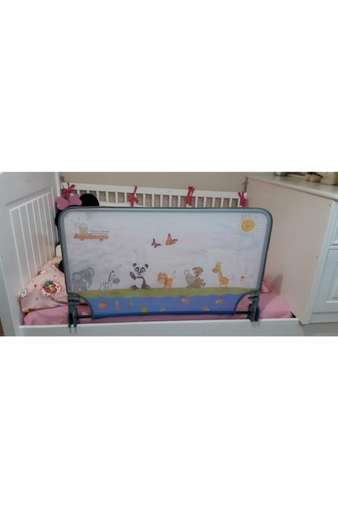 Agubugu Baby Hayvan Desenli Yatak Bariyeri 90x68 cm - Outlet