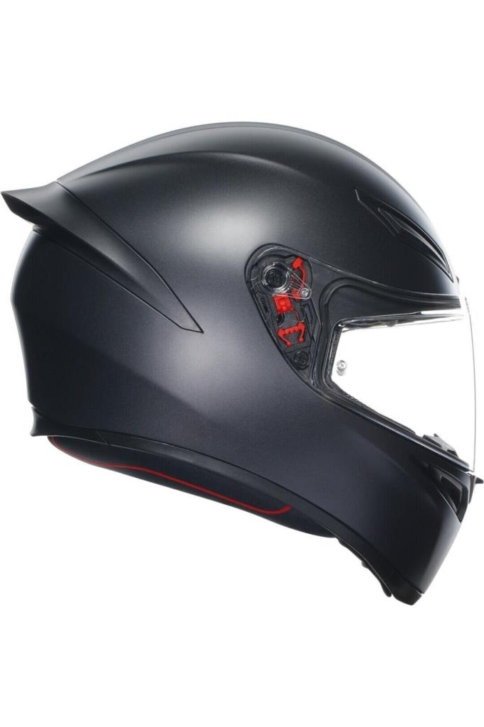 AGV K1 S Motosiklet Kaskı Mono Kapalı Kask Matt Siyah L - Teşhir