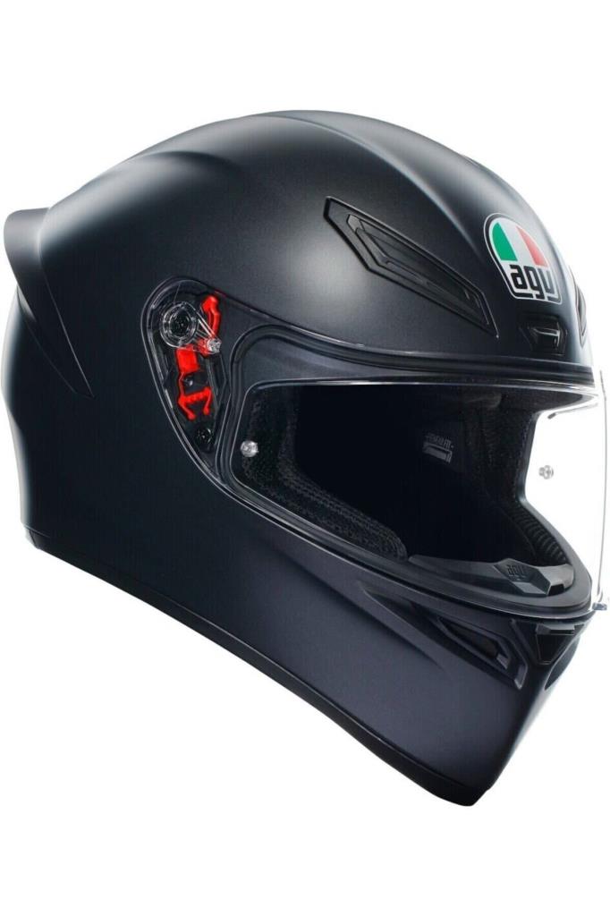 AGV K1 S Motosiklet Kaskı Mono Kapalı Kask Matt Siyah L - Teşhir