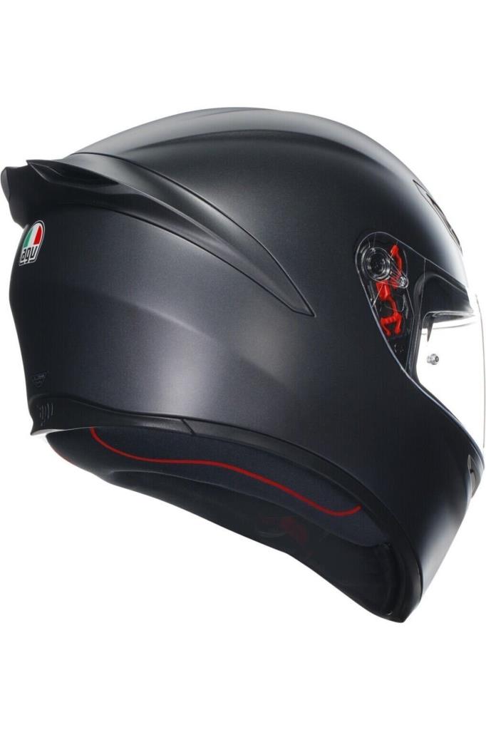 AGV K1 S Motosiklet Kaskı Mono Kapalı Kask Matt Siyah L - Teşhir