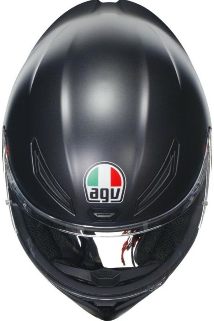 AGV K1 S Motosiklet Kaskı Mono Kapalı Kask Matt Siyah L - Teşhir