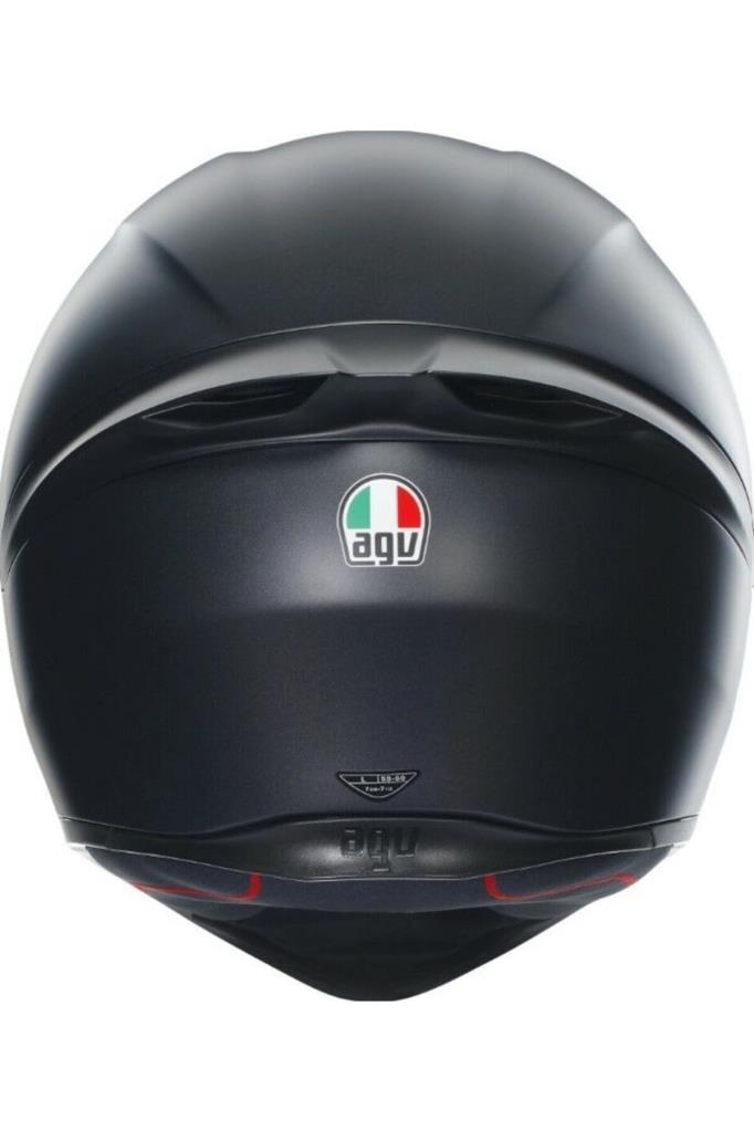 AGV K1 S Motosiklet Kaskı Mono Kapalı Kask Matt Siyah L - Teşhir