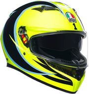 AGV K3 Motosiklet Kaskı Kapalı Kask Rossi WT Phillip İsland 2005 Small Outlet