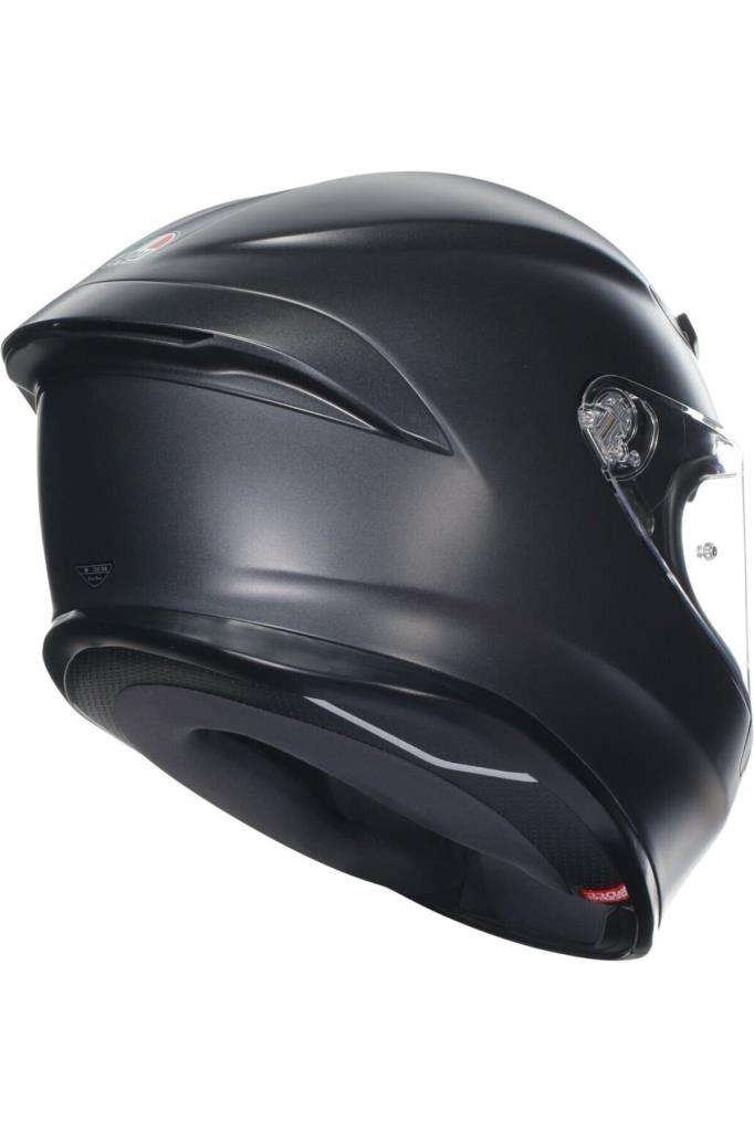 AGV K6 S Motosiklet Kaskı Mono Kapalı Kask Matt Black XL - Outlet