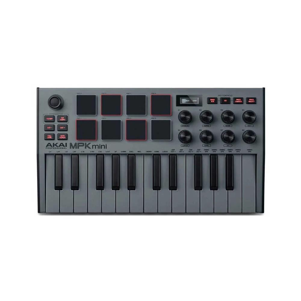Akai Mpk Mini MK3 25 Tuşlu Midi Klavye Gri - Outlet