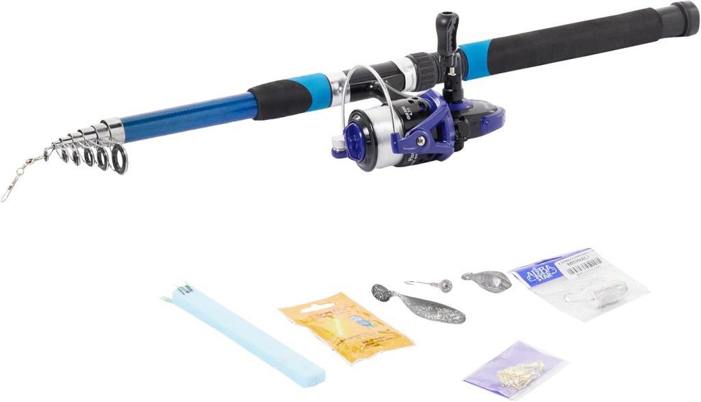 Alba Star TTS004 Tam Takım Hobi Kıyı Olta Seti - Outlet