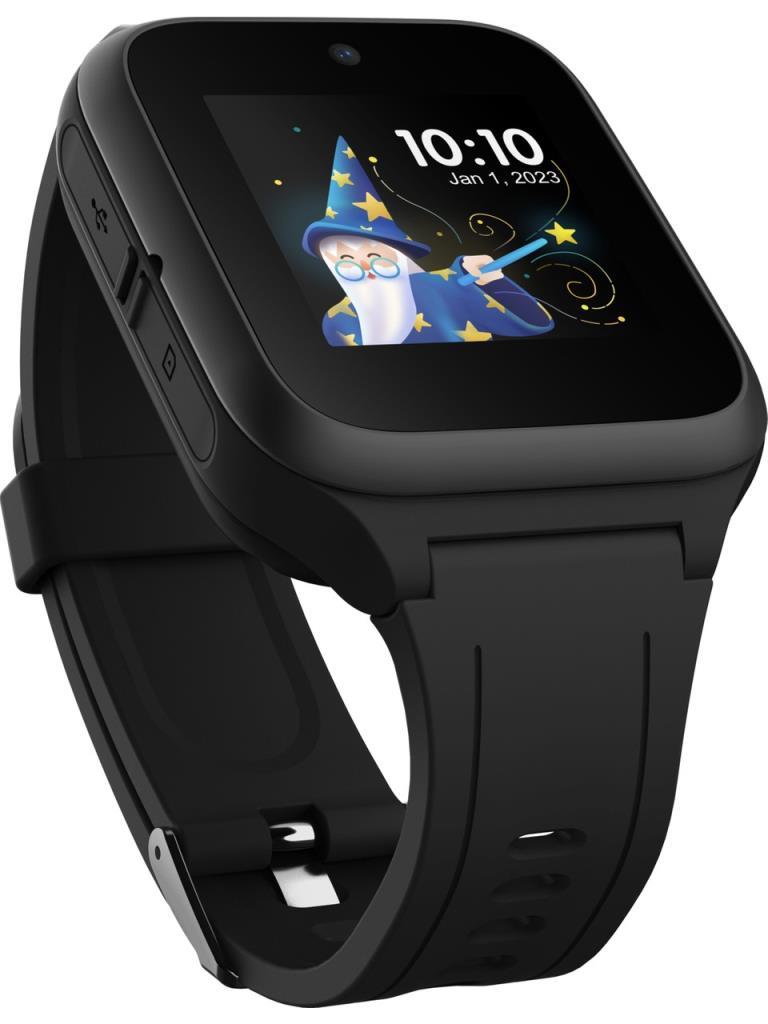 Alcatel MT40X Movetime Family Watch 4G Siyah Akıllı Çocuk Saati Teşhir