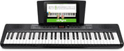 Alesis Melody 61 Başlangıç Seviyesi Piyano Klavye 61 Tuş, Hoparlör, Tablet/Nota Standı, 300 Ses ve Müzik Dersleri ile Birlikte
