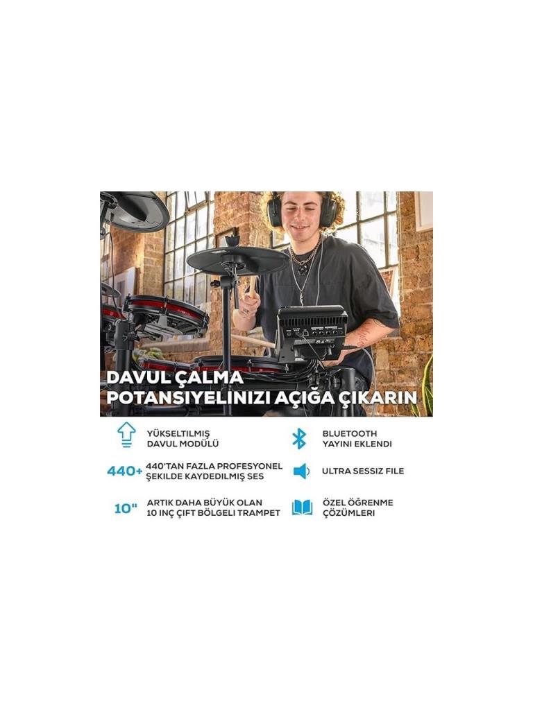 Alesis Nitro MAX 8 Parça Elektronik Davul Seti - OUTLET