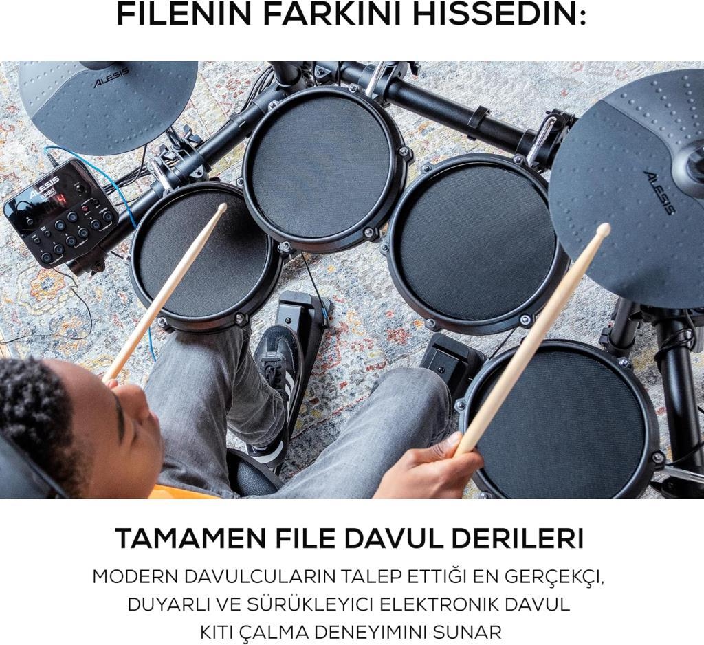 Alesis Turbo Mesh Kit Elektronik Davul Seti - Outlet