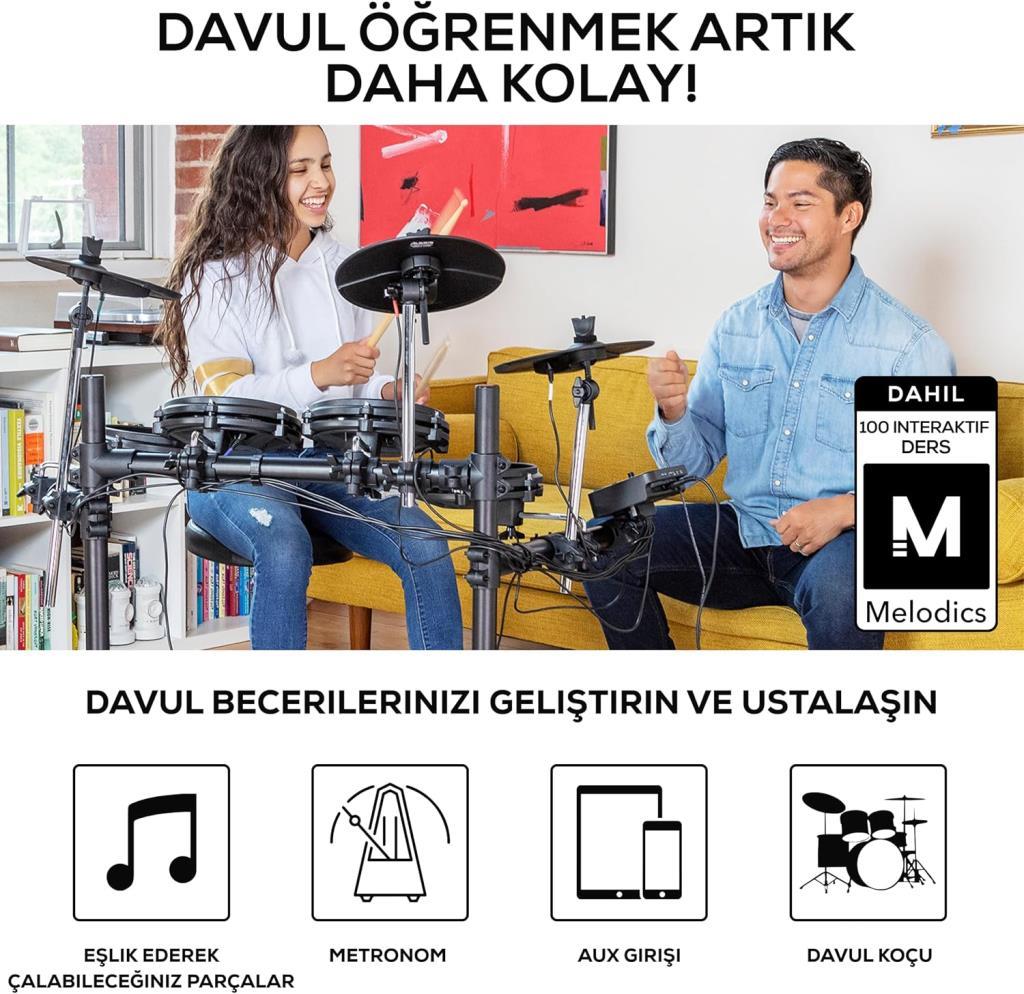Alesis Turbo Mesh Kit Elektronik Davul Seti - Outlet