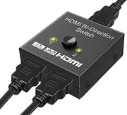 Alfais 4494 2 Port Çift Yönlü HDMI Switch Splitter Teşhir