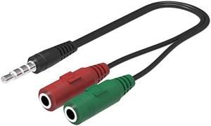 Alfais 4745 3.5mm Kulaklık Mikrofon Ayırıcı Çoklayıcı Switch Splitter - Outlet