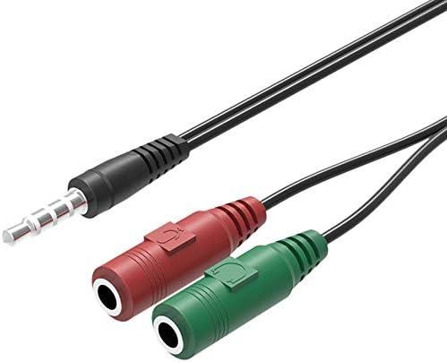 Alfais 4745 3.5mm Kulaklık Mikrofon Ayırıcı Çoklayıcı Switch Splitter - Outlet