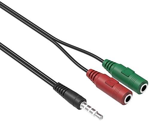 Alfais 4745 3.5mm Kulaklık Mikrofon Ayırıcı Çoklayıcı Switch Splitter - Outlet
