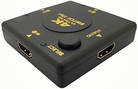 Alfais 4860 4K Ultra HD 3 Port HDMI Çoklayıcı - Outlet