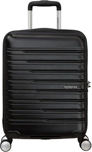 American Tourister Unisex Yetişkin Tekerlekli Valiz, Siyah, 55 cm