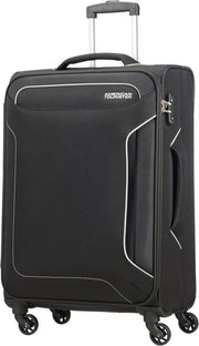 American Tourister Holiday Heat Spinner 67/24 TSA Siyah Orta Boy Kumaş Valiz