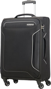 American Tourister Holiday Heat Spinner 67/24 TSA Siyah Orta Boy Kumaş Valiz - Teşhir