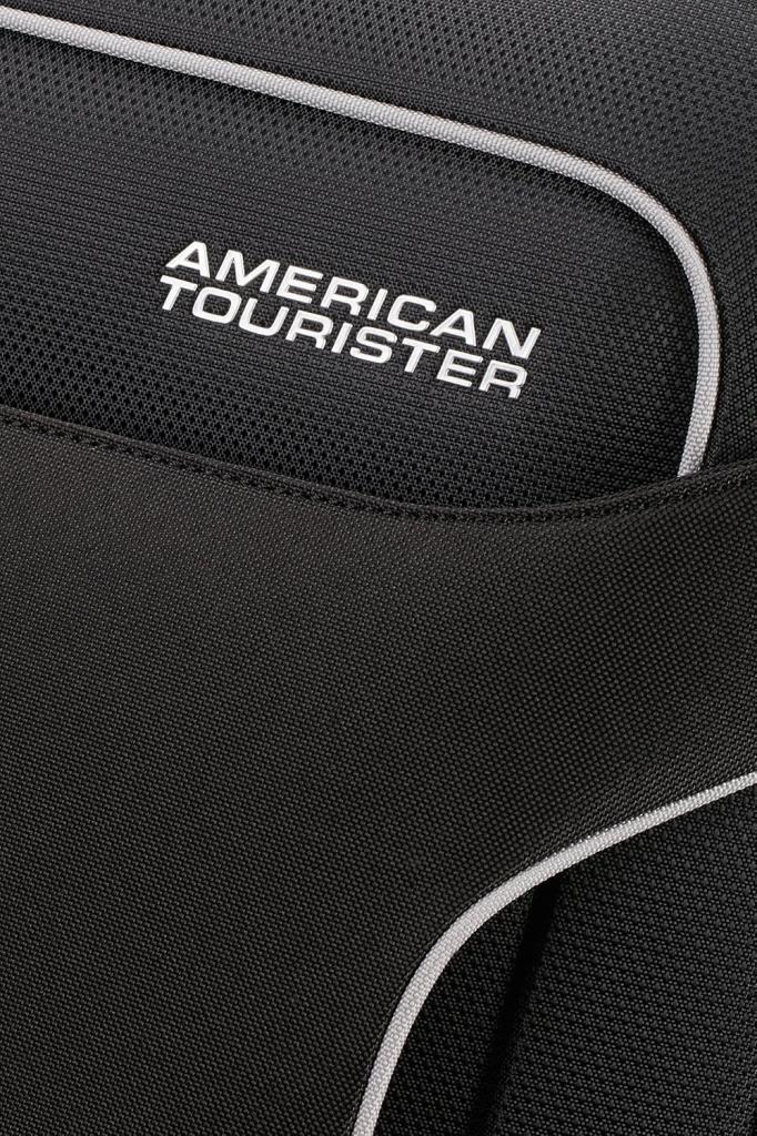 American Tourister Holiday Heat Spinner 67/24 TSA Siyah Orta Boy Kumaş Valiz - Teşhir