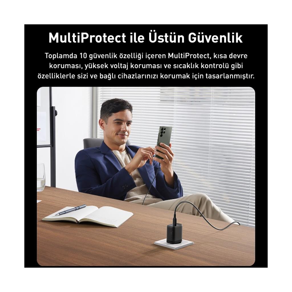 Anker 313 A2643 45 W Hızlı Şarj Adaptörü Outlet