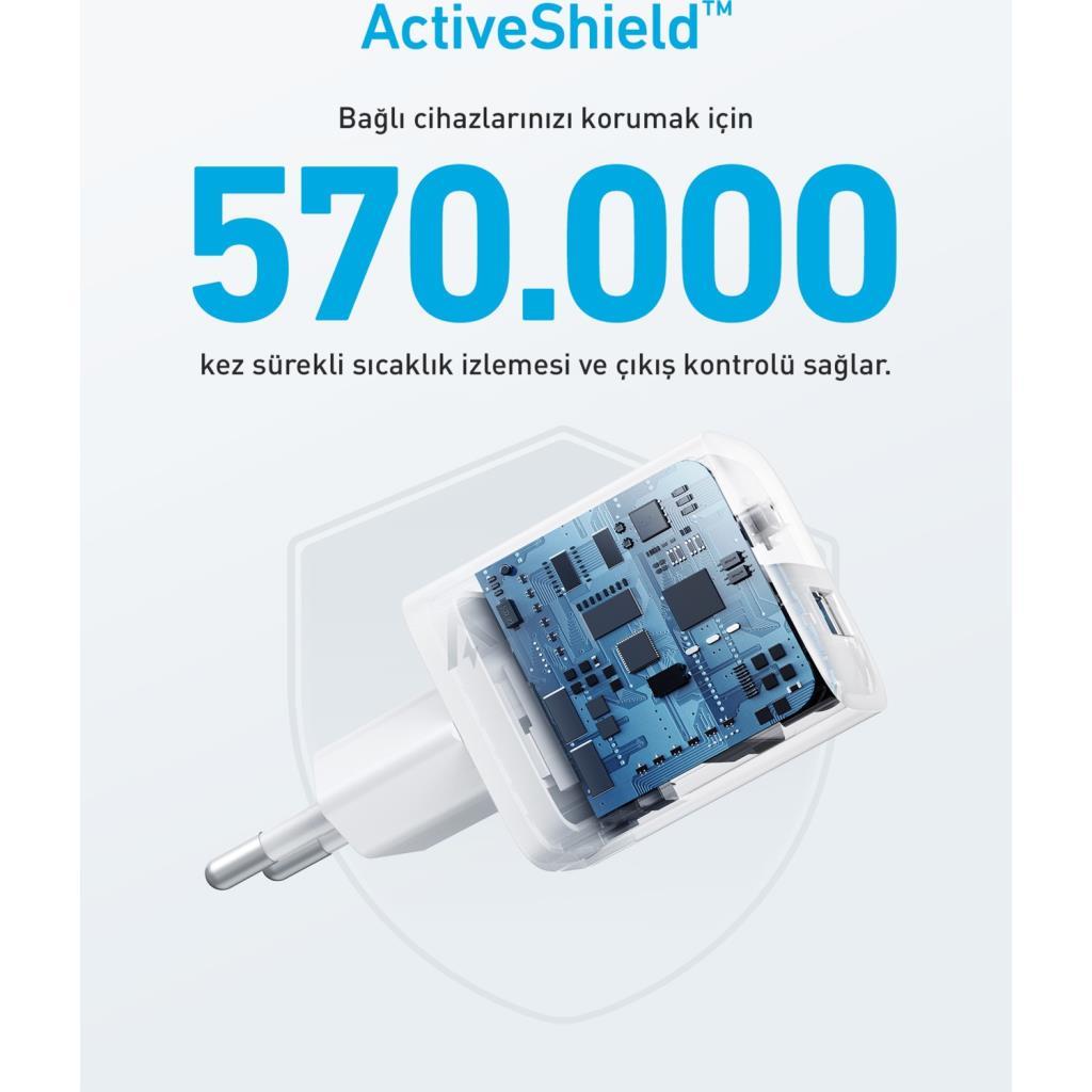 Anker 323 33 W Hızlı Şarj Adaptörü