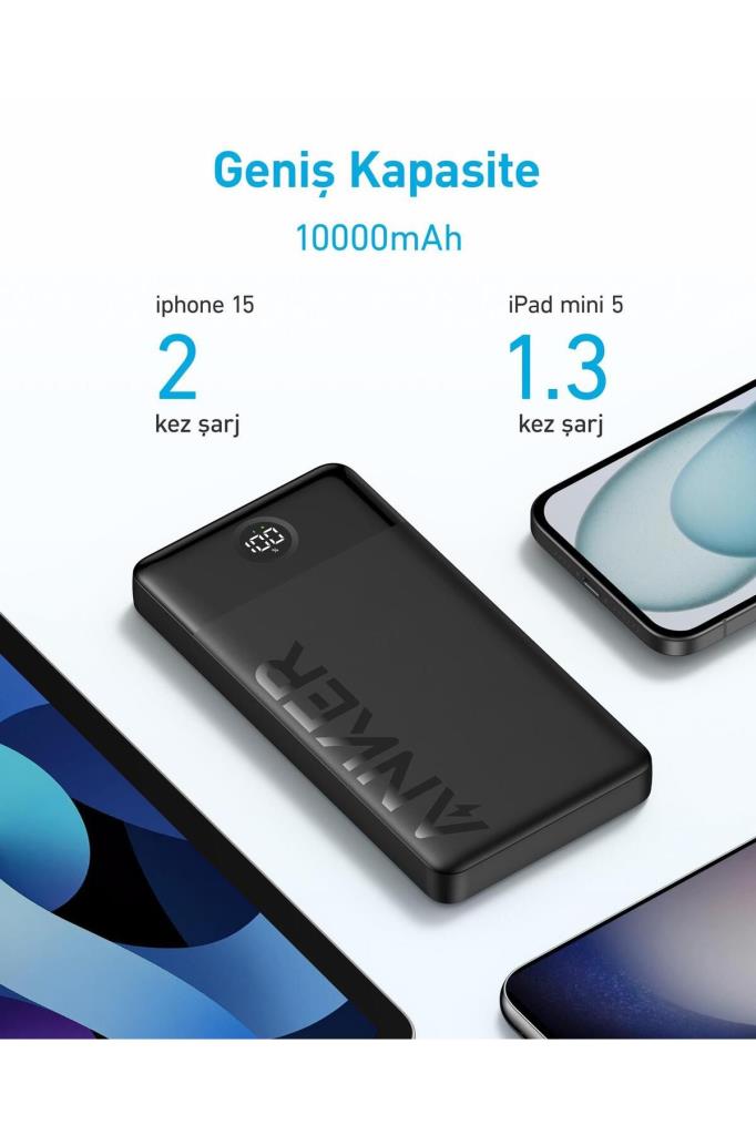 Anker 324 A1237 10000 mAh Hızlı Şarj Powerbank