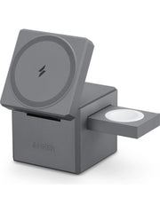 Anker Cube Y1811 3in1 MagSafe Kablosuz Hızlı Şarj Aleti Teşhir